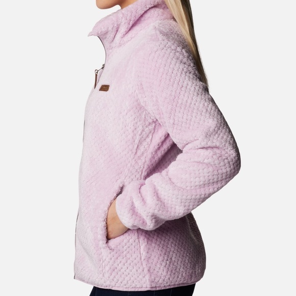 NWT ( Columbia) Ladies fleas jacket size L light, pink color - Picture 6 of 17